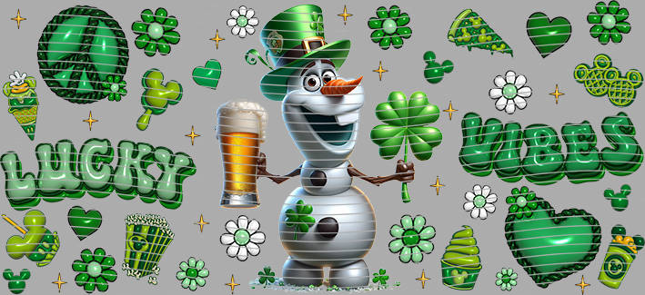 16oz St Patrick s Day-J11-77